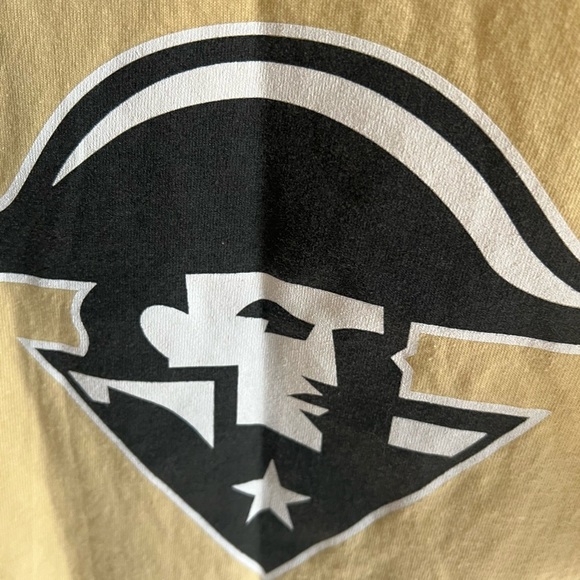 Jansport Yellow Short Sleeve Tee with Graphic Pirate Design - Picture 2 of 5